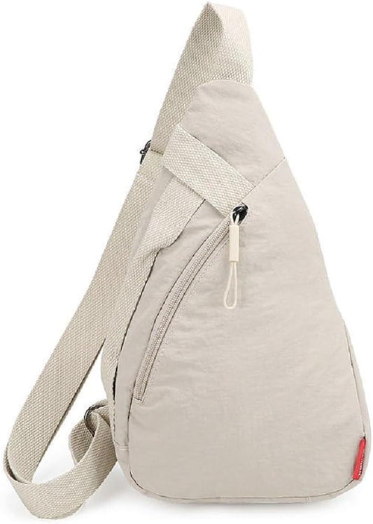 Water-Resistant Crossbody Sling Bag for Men & Women | Lightweight Casual Chest Bag