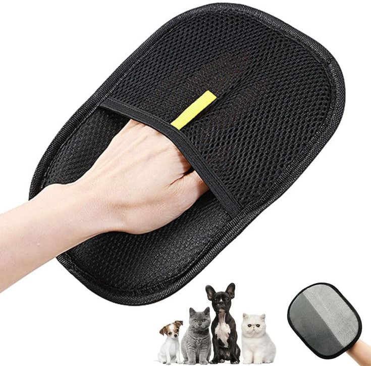 Reusable Pet Hair Remover Glove for Furniture, Sofa, Carpet & Clothes | Dog & Cat Fur Cleaning Mitt